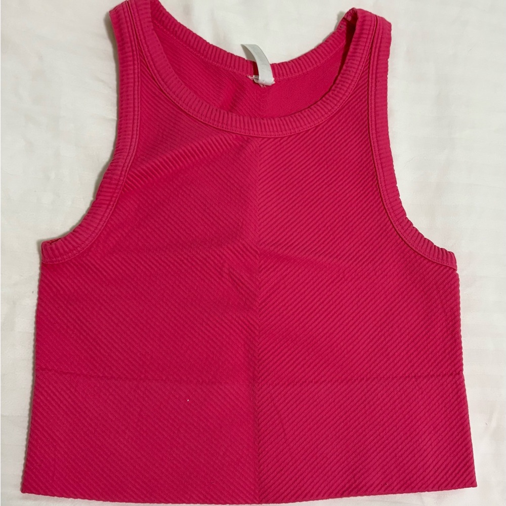 Hot pink nikibiki tank top